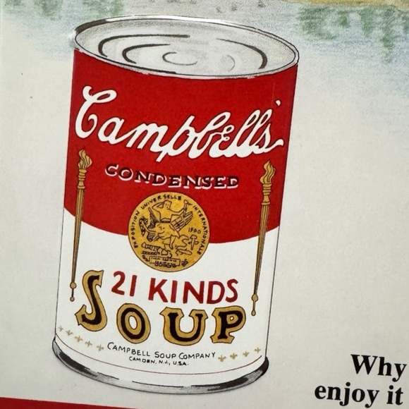 1993 Campbell’s Soup Sign #7 Rainbow Girl AAA - Picture 6 of 11